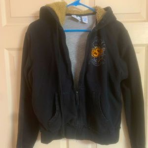 OSU logo zip hoodie Sz Large